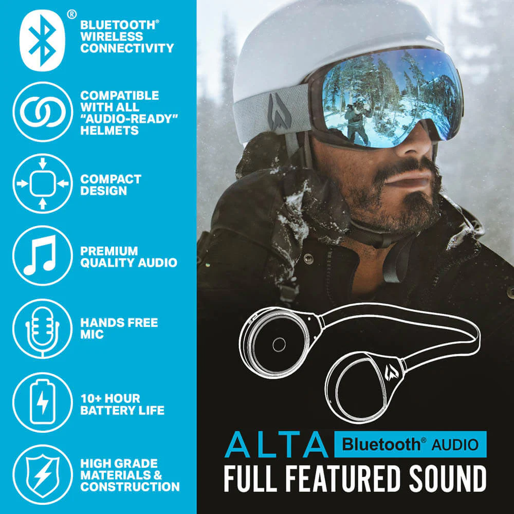 Alta Bluetooth Ski Helmet Headphones - Image 11